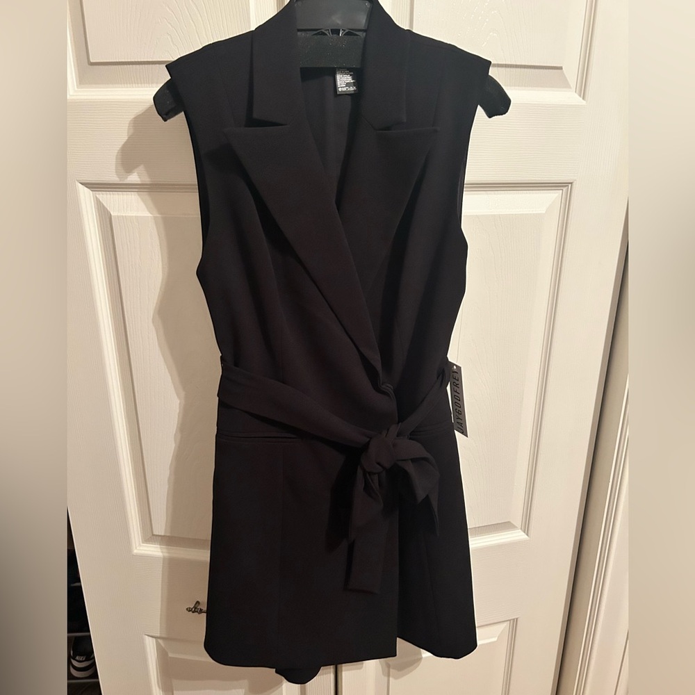 Jay Godfrey Blazer Suit Style Mini Dress